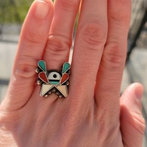Vintage Zuni Native American Ring sz 6
